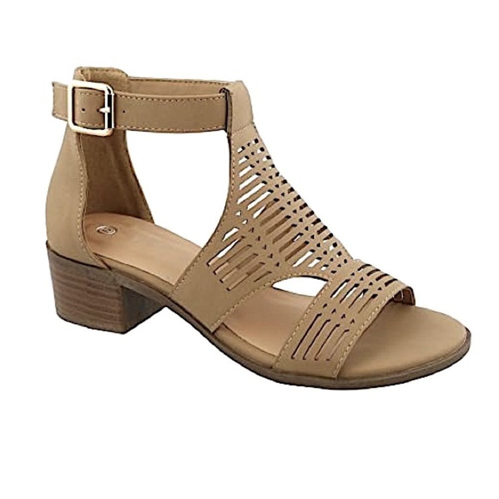 Top Moda Cage Heeled Sandals